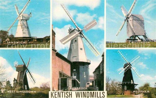 Kentish Town Windmills Sandwich Chillenden Meopham W