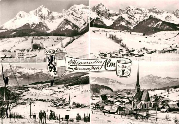 Alm Saalfelden Sesselbahn Kirche