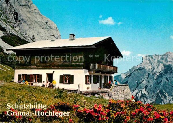 Karwendel Schutzhütte Gramai Hochleger