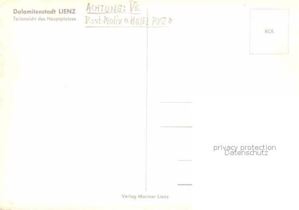 Lienz Tirol Hauptplatz Hotel Post – Bild 2