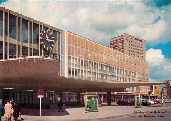 Muenchen Hauptbahnhof Hotel Deutscher Kaiser