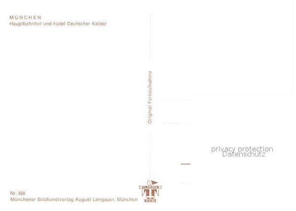 Muenchen Hauptbahnhof Hotel Deutscher Kaiser – Bild 2