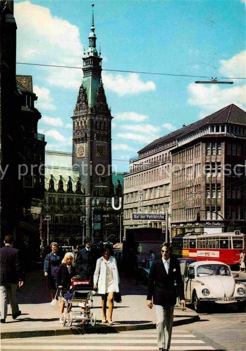 Hamburg Mönckebergstrasse Rathaus