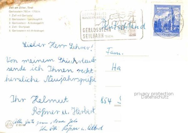 Zell Ziller Tirol Gerlosstein Sesselbahn Arbiskogel – Bild 2