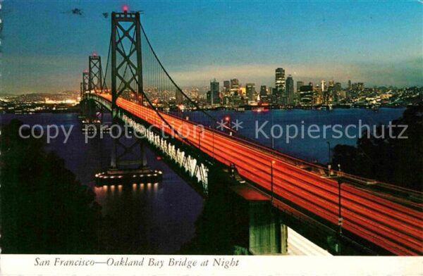 San Francisco California Oakland Bay Bridge