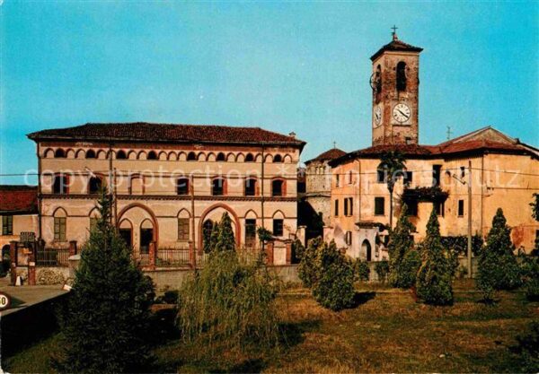 Agrate Conturbia Particolare di Piazza Roma