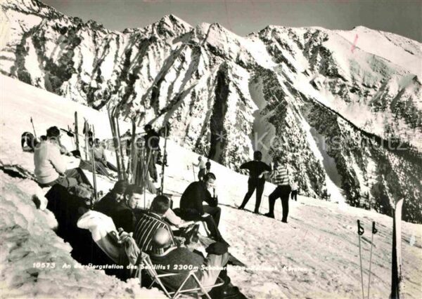 Reisseck Kaernten Schoberboden Ski Bergstation
