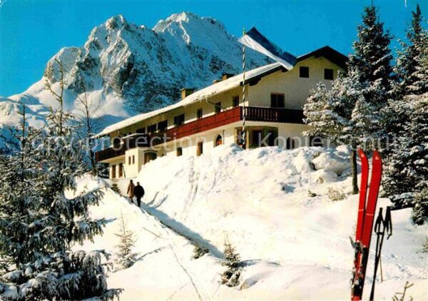Mittenwald Bayern St Anton Kranzberg Wettersteinspitze