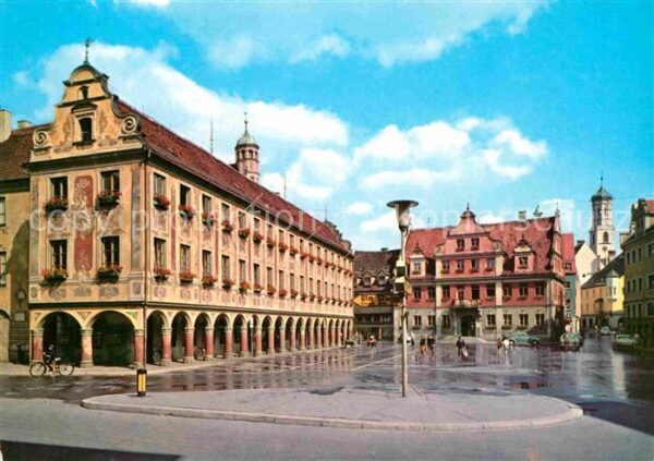 Memmingen Markt Steuerhaus Alte Zunf Kreuzherrn-K