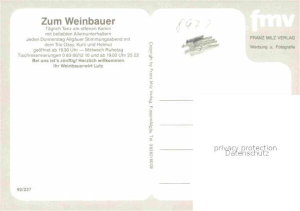 Schwangau Zum Weinbauer – Bild 2