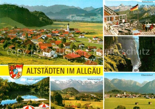 Altstaedten Allgaeu Freibergsee Oberstdorf Breitachklamm Ne