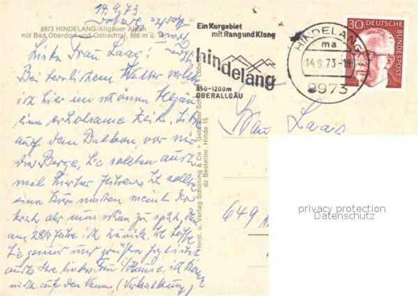 Hindelang Bad Oberdorf Kugelhorn Alpelespitze Rau – Bild 2