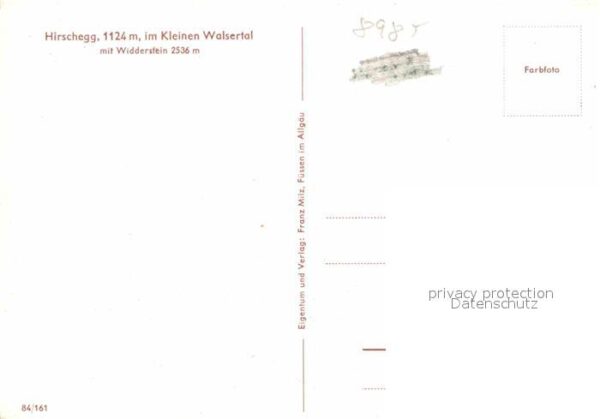 Hirschegg Kleinwalsertal Vorarlberg Widderstein – Bild 2