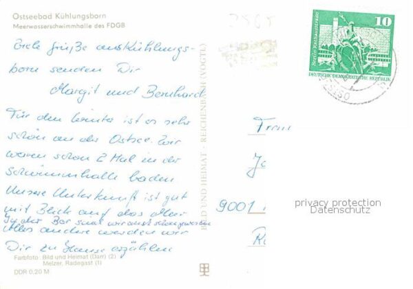 Kuehlungsborn Ostseebad Meerwasserschwimmbad des FDGB – Bild 2