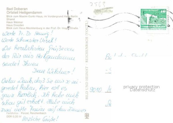 Heiligendamm Ostseebad Maxim-Gorki-Haus Haus Berlin Weimar Dre – Bild 2