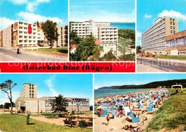 Binz Ruegen FDGB Erholungsheim Rugard Stubbenkammer