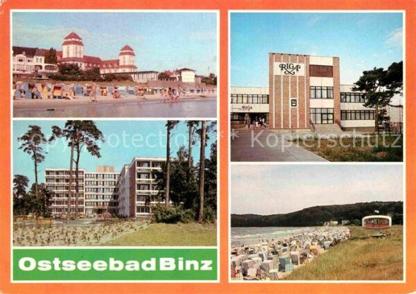 Binz Ruegen Kurheim FDGB Erholungsheim Wolin Restau