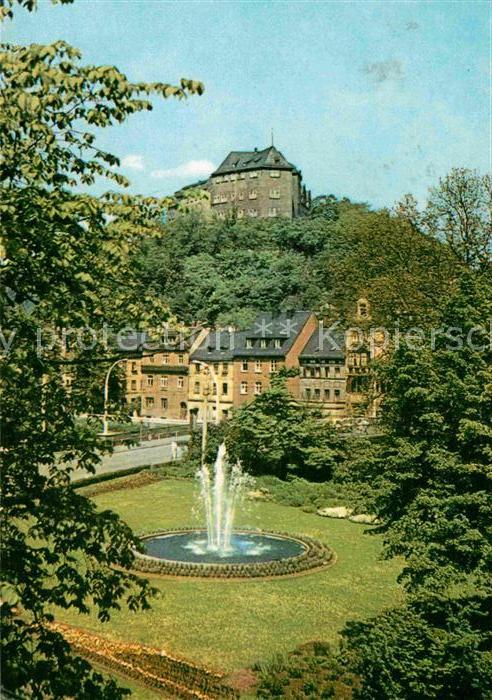 Greiz Thueringen Karl-Liebkneckt-Platz
