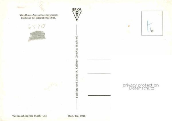 Eisenberg Thueringen Waldhaus Amtsschreibersmühle – Bild 2
