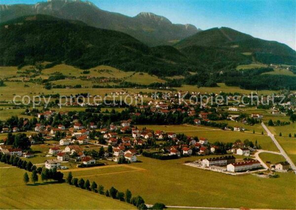 Bernau Chiemsee Kampenwand Fliegeraufnahme