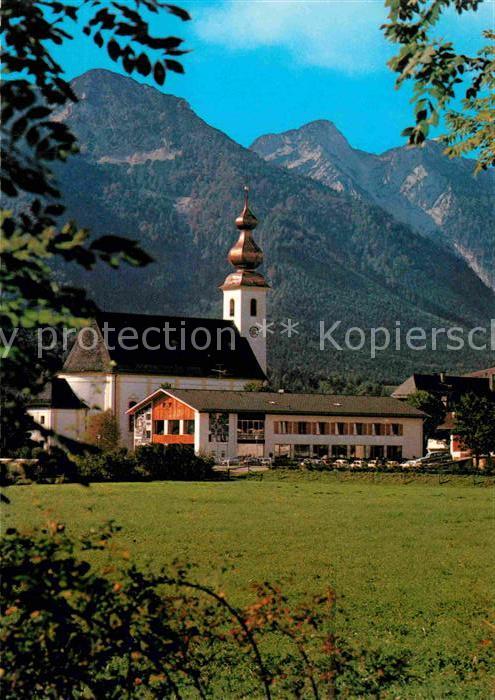 Inzell Haus des Gastes Pfarrkirche Rauschberg