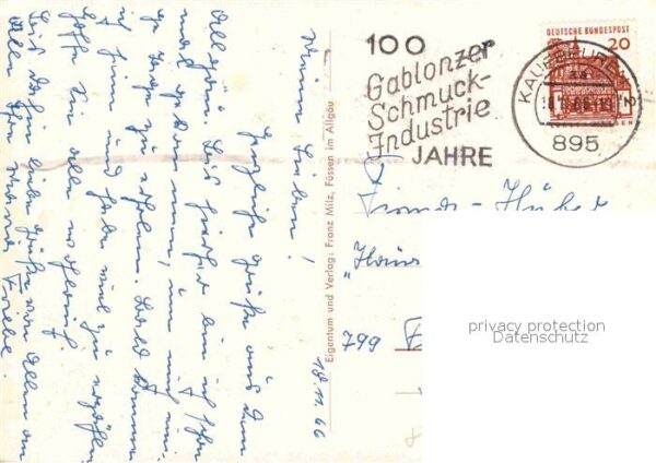 Neugablonz Herz-Jesu-Kirche Gablonzer Ring Neuer M – Bild 2