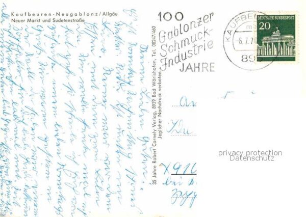 Neugablonz Neuer Markt Sudetenstrasse – Bild 2