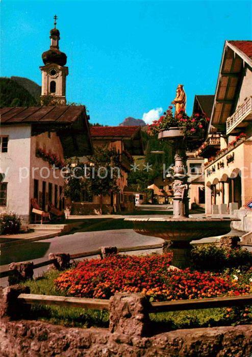 Oberaudorf Brünnstein Marienbrunnen