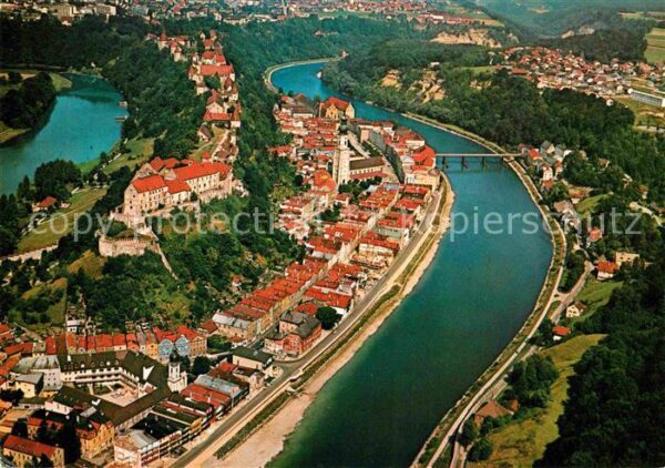 Burghausen Salzach Fliegeraufnahme