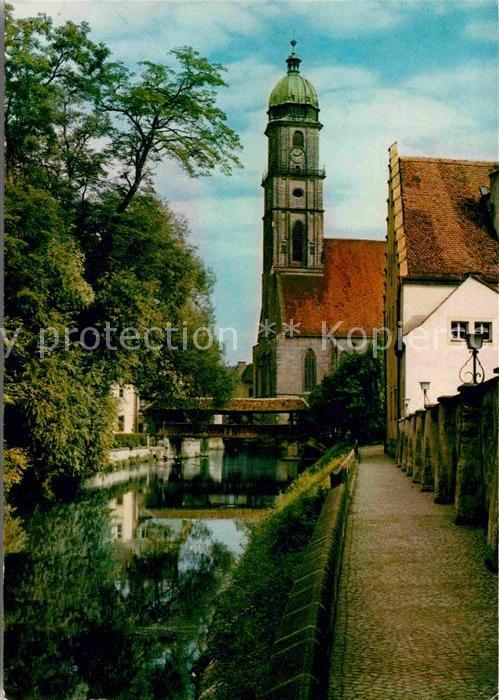 Amberg Oberpfalz Schiffbrücke Martinskirche