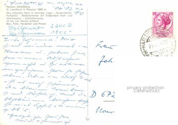St Leonhard Passeier Pension Schlossberg – Bild 2