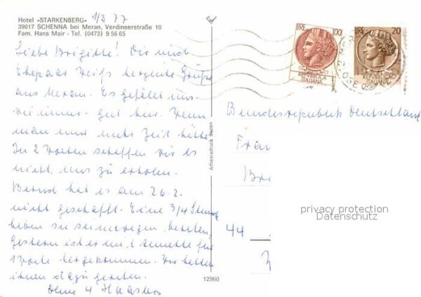 Schenna Meran Hotel Strakenberg – Bild 2