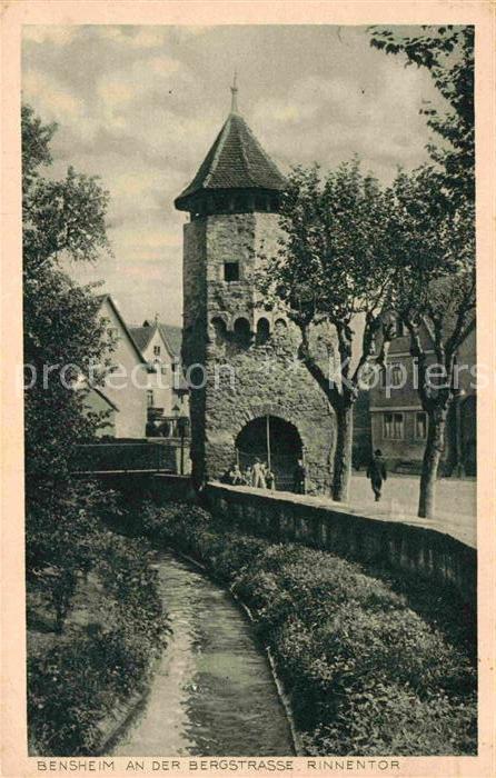 Bensheim Bergstrasse Rinnentor
