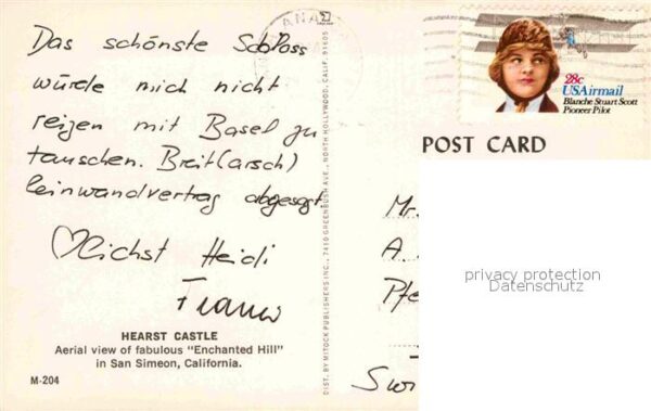 San Simeon Fliegeraufnahme Hearst Castle – Bild 2