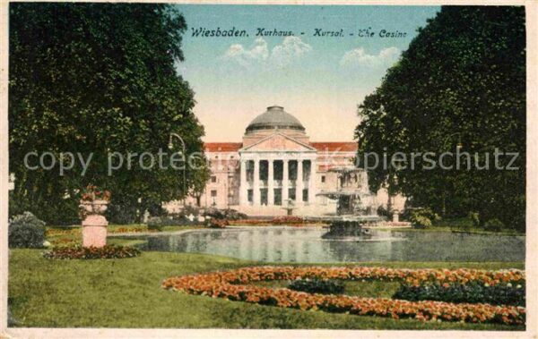 Wiesbaden Kurhaus Kursaal Casino