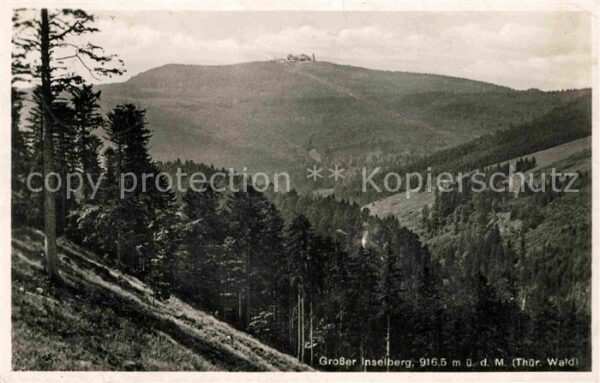 Grosser Inselsberg Preussischer Hof