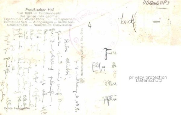Grosser Inselsberg Preussischer Hof – Bild 2