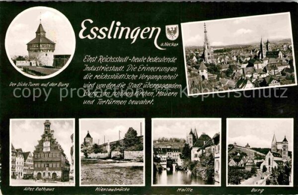 Esslingen Neckar Dicker Turm Maille Burg