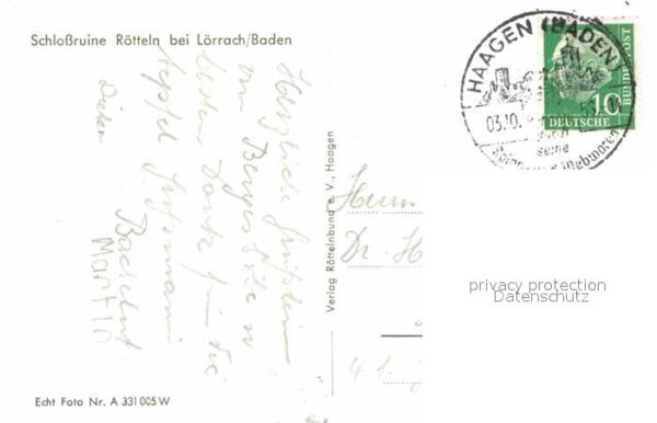 Loerrach Schloßruine Rötteln – Bild 2