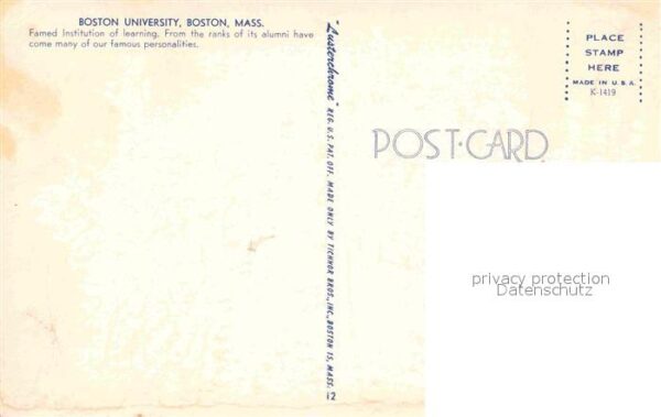 Boston Massachusetts University – Bild 2