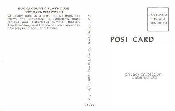 New Hope Pennsylvania Bucks County Playhouse – Bild 2