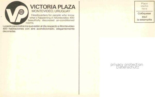 Montevideo Uruguay Victoria Plaza Hotel – Bild 2
