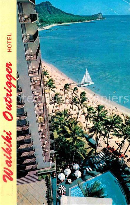 Waikiki Outrigger Hotel Strand