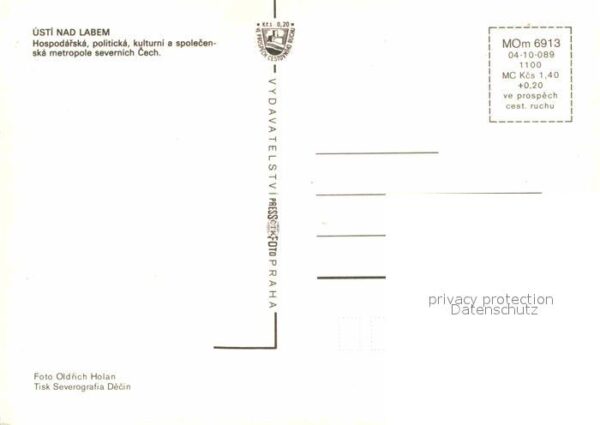 Usti nad Labem Lageplan Fliegeraufnahme – Bild 2