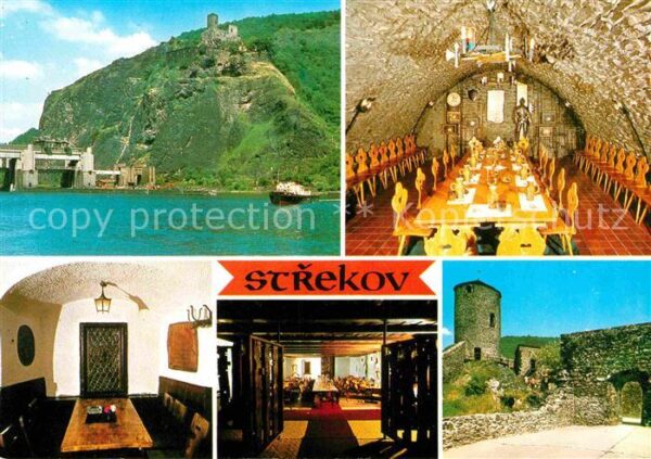 Strekov Usti nad Labem Burgruine Restaurant