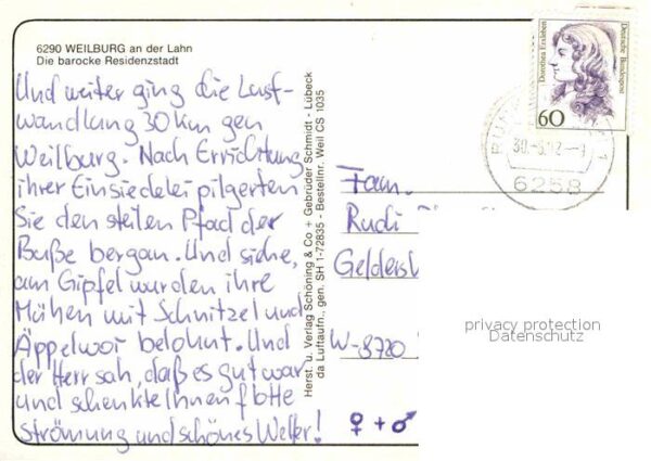 Weilburg Fliegeraufnahme Barocke Residenzstadt – Bild 2