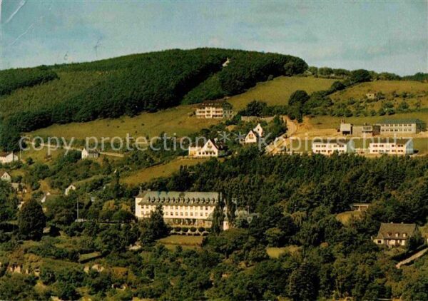Muenstereifel Bad Fliegeraufnahme Kurhaus Hotel-Vier-Jahr