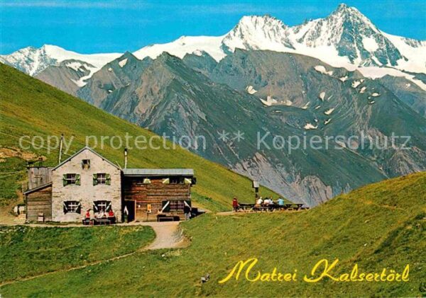 Matrei Osttirol Kalsertörl mit Grossglockner