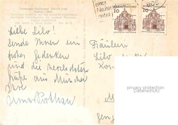 Dachau Schloss-Caf? Terrassenrestaurant – Bild 2
