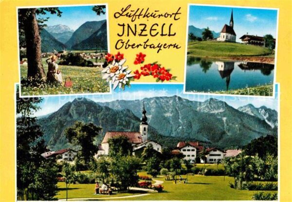Inzell mit Reiteralpe Kurpark Rauschberg Einsi